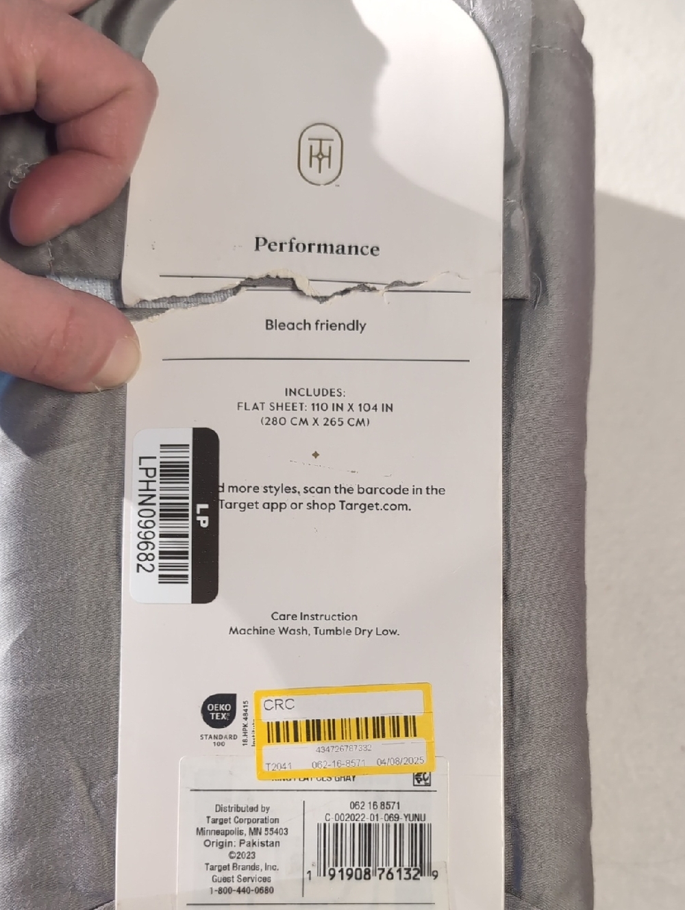Threshold King Performance Flat Sheet - Picture 4 of 4